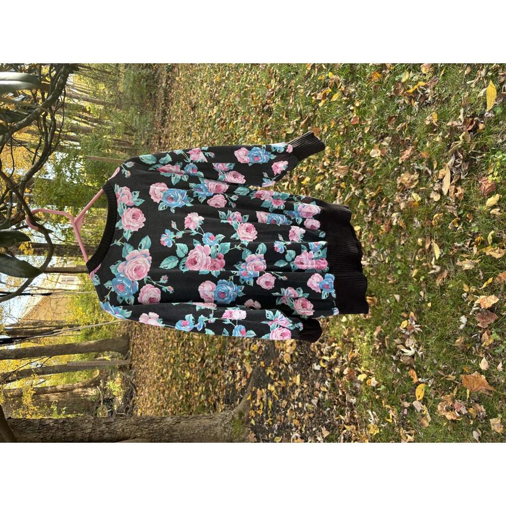 Vintage Jaclyn Smith Floral Maternity Sweater